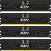 Kit Memorie Server Kingston FURY Renegade Pro ECC KF548R36RBK4-128, 128GB, DDR5-4800MHz, CL36, Quad Channel