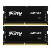 Kit Memorie SO-DIMM Kingston Fury Impact 16GB, DDR5-4800Mhz, CL38, Dual Channel - DESIGILAT