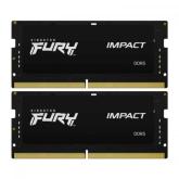 Kit Memorie SO-DIMM Kingston Fury Impact 32GB, DDR5-4800Mhz, CL38, Dual Channel