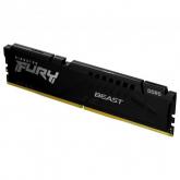 Memorie Kingston FURY BEAST BLACK, 16GB, DDR5-5200Mhz, CL40