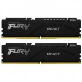 Kit Memorie Kingston Fury Beast 16GB, DDR5-5200Mhz, CL40, Dual Channel