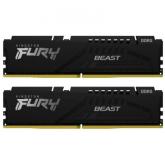 Kit Memorie Kingston Fury Beast 32GB, DDR5-5200Mhz, CL40, Dual Channel
