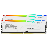 Kit Memorie Kingston Fury Beast RGB Intel XMP 3.0, 16GB, DDR5-5200 MHz, CL40, Dual Channel