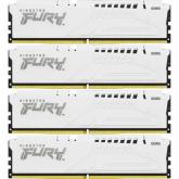 Kit Memorie Kingston Fury Beast White Intel XMP 3.0, 128GB, DDR5-5600MHz, CL40, Quad Channel