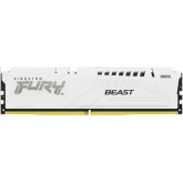 Memorie Kingston Fury Beast White Intel XMP 3.0, 16GB, DDR5-6000Mhz, CL30