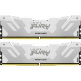 Kit Memorie Kingston Fury Renegade White Intel XMP 3.0, 64GB, DDR5-6000MHz, CL32, Dual Channel