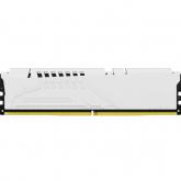 Kit Memorie Kingston Fury Beast White Intel XMP 3.0, 32GB, DDR5-6000MHz, CL40, Dual Channel