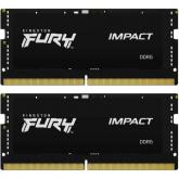 Kit Memorie SO-DIMM Kingston Fury Impact, 32GB, DDR5-6000MHz, CL38