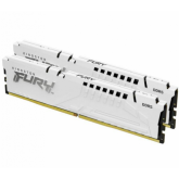 Kit Memorie Kingston Fury White Intel XMP 3.0, 64GB, DDR5-6400Mhz, CL32, Dual Channel