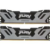 Kit Memorie Kingston FURY Renegade Silver Intel XMP 3.0, 64GB, DDR5-6400MHz, CL32, Dual Channel