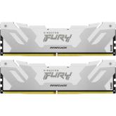 Kit Memorie Kingston FURY Renegade White Intel XMP 3.0, 64GB, DDR5-6400MHz, CL32, Dual Channel