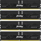 Kit Memorie Server Kingston FURY Renegade Pro ECC KF564R32RBEK4-64, 64GB, DDR5-6400MHz, CL32, Quad Channel