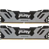 Kit Memorie Kingston FURY Renegade Silver Intel XMP 3.0, 32GB, DDR5-7600MHz, CL38, Dual Channel