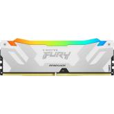 Memorie Kingston FURY Renegade RGB White Intel XMP 3.0, 24GB, DDR5-8800 MHz, CL 42