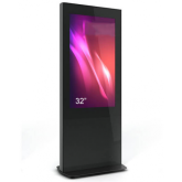 Totem Display Public Kiosk Z01V32N-BBB, 32inch, Black
