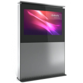 Totem Display Public Kiosk ZLH43N-SBB, 43inch, Black-Silver