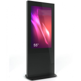 Totem Display Public Kiosk Z01V55N-BBB, 55inch, Black
