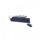 Kit A4Tech KR-8520D - Tastatura KR-85, USB, Black + Mouse Optic OP-620D, USB, Black