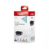 Kit Cartus Cerneala Canon CLI8MULTI2 Black/ Photo Cyan/ Photo Magenta/ Red/ Green - BS0620B027AA