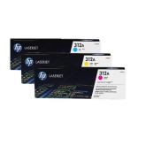 Kit Cartus Toner HP 312A CYM CF440AM