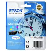 Kit Cartuse Cerneala Epson 27 Cyan/Magenta/Yellow C13T27054010