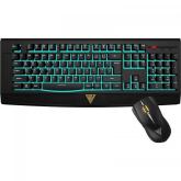 Kit Gamdias Tastatura ARES 7 COLOR ESSENTIAL GKB6001, RGB LED, USB, Black + Mouse optic Erebos LE GMS7309, LED, USB, Black