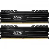 kIT Memorie ADATA XPG Gammix D10 Black 16GB, DDR4-2666MHz, CL16, ​Dual Channel