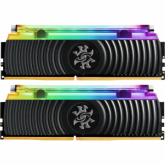 Kit Memorie ADATA XPG Spectrix D80 Black RGB 16GB, DDR4-3000MHz, CL16, ​Dual Channel