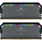 Kit Memorie Corsair Dominator Platinum RGB Grey AMD EXPO 64GB, DDR5-5200MHz, CL40, Dual Channel
