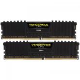 Kit Memorie Corsair Vengeance LPX Black, 16GB, DDR4-3600MHz, CL18, Dual Channel