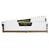 Kit Memorie Corsair Vengeance LPX White, 16GB, DDR4-3200MHz, CL16, Dual Channel