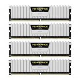 Kit Memorie Corsair Vengeance LPX White 64GB, DDR4-2666MHz, CL16, Quad Channel