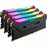 Kit memorie Corsair Vengeance RGB PRO 128GB, DDR4-3000MHz, CL16, Quad Channel