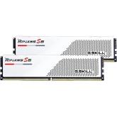 Kit Memorie G.Skill Ripjaws S5 XMP 3.0 White 64GB, DDR5-5600Mhz, CL28, Dual Channel