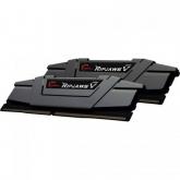 Kit Memorie G.Skill Ripjaws V Black 16GB, DDR4-3000MHz, CL15, Dual Channel