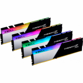 Kit memorie G.Skill Trident Z Neo 32GB, DDR4-3200MHz, CL14, Quad Channel