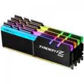 Kit Memorie G.Skill Trident Z RGB 32GB, DDR4-2666MHz, CL18, Quad Channel