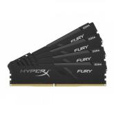 Kit Memorie HyperX Fury 64GB, DDR4-3200Mhz, CL16, Quad Channel