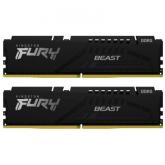 Kit Memorie Kingston Fury Beast 16GB, DDR5-6000Mhz, CL40, Dual Channel