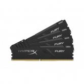 Kit Memorie Kingston HyperX Fury Black 16GB, DDR4-3000MHz, CL15, Quad Channel