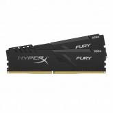Kit Memorie Kingston HyperX Fury Black, 32GB, DDR4-3733Mhz, CL19