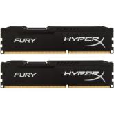 Kit Memorie Kingston HyperX Fury Black Series 8GB DDR3-1333Mhz, CL9