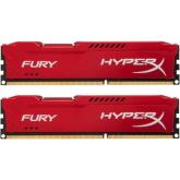 Kit Memorie Kingston HyperX Fury Red Series 16GB DDR3-1600Mhz, CL10