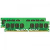 Kit Memorie Kingston ValueRam 8GB, DDR3-1333MHz, CL9, Dual Channel