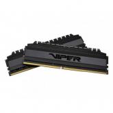 Kit Memorie Patriot Viper Blackout, 16GB, DDR4-3600Mhz, CL18, Dual Channel