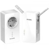 Kit PowerLine D-Link DHP-W611AV, White