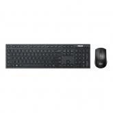 Kit Tastatura Asus W2500, USB Wireless, Black + Mouse Optic, USB Wireless, Black