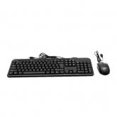 Kit Tastatura + Mouse Spacer SPDS-1691 USB, Black