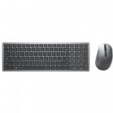 Kit Wireless Dell KM7120W, Tastatura, USB, Black + Mouse Optic, USB, Black - RESIGILAT