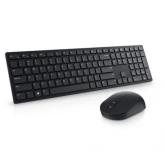 Kit Wireless Dell Pro KM5221W - Tastatura, USB, Black + Mouse Optic, USB, Black - Box